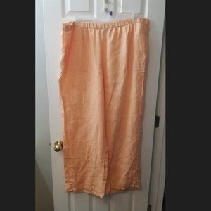 2X  100% Linen Travelsmith Pants